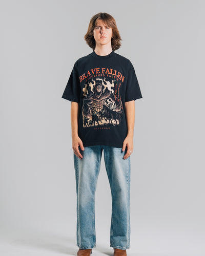 The Brave Fallen Tee / Black