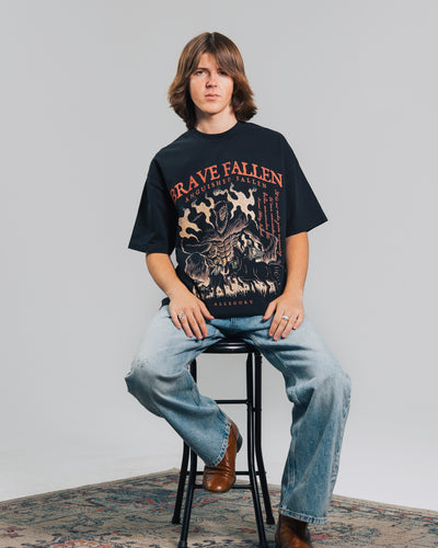 The Brave Fallen Tee / Black