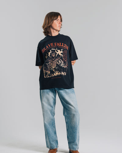The Brave Fallen Tee / Black