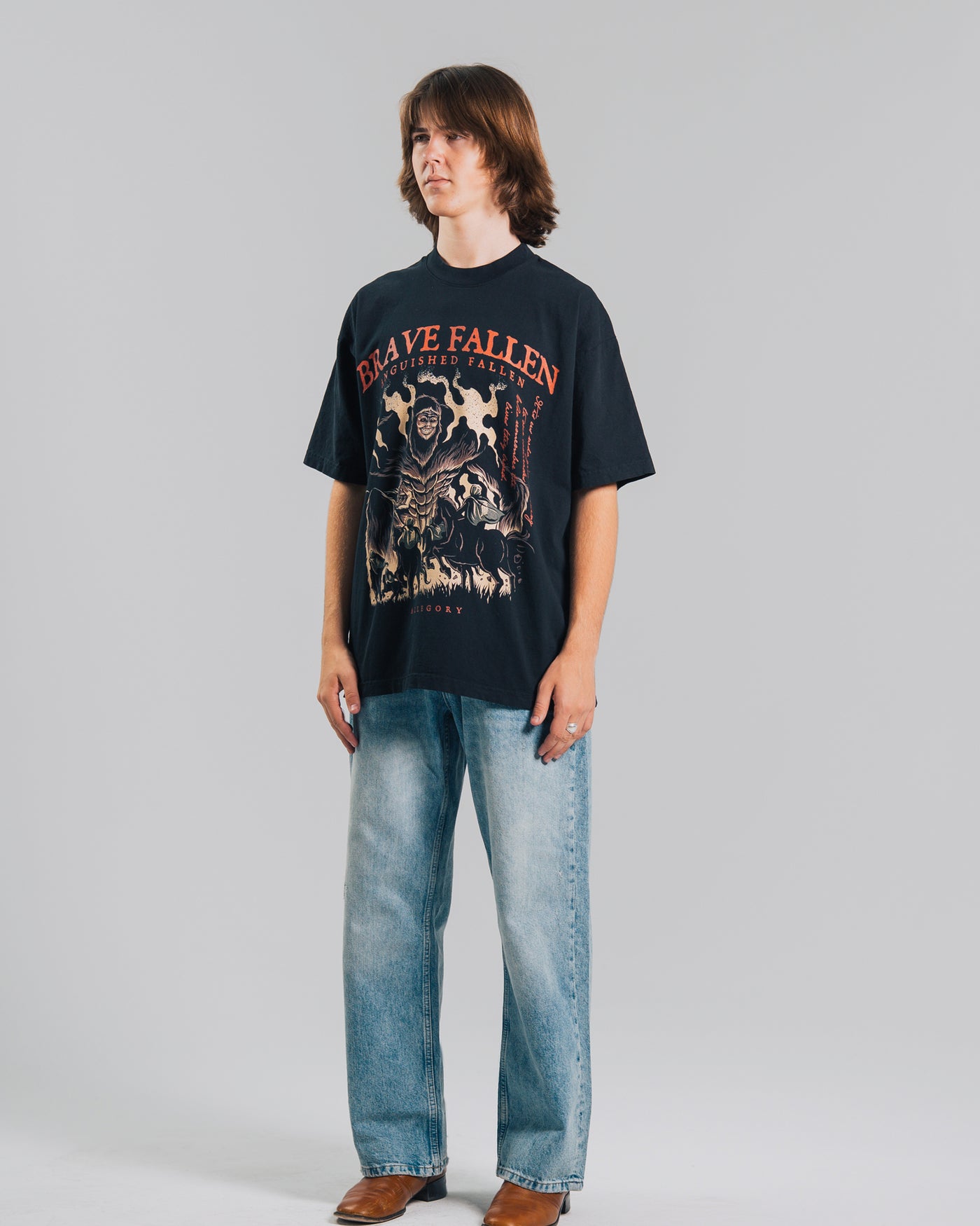 The Brave Fallen Tee / Black