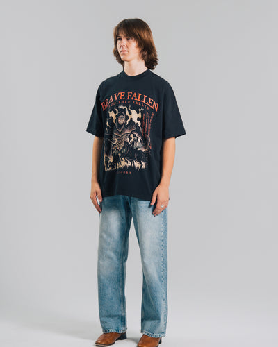 The Brave Fallen Tee / Black