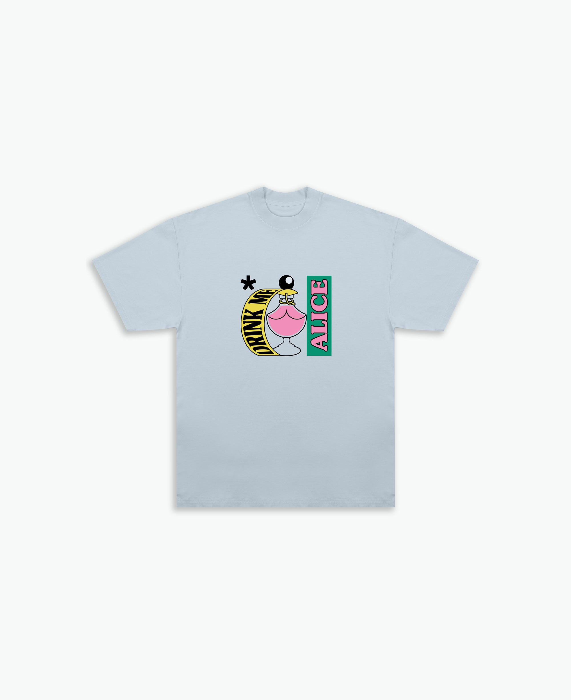 Drink Me Tee / Cloud Blue