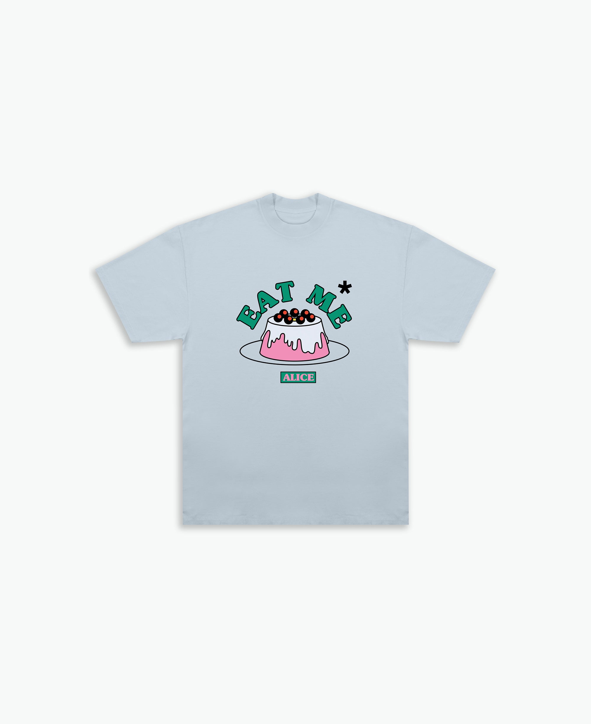 Eat Me Tee / Cloud Blue