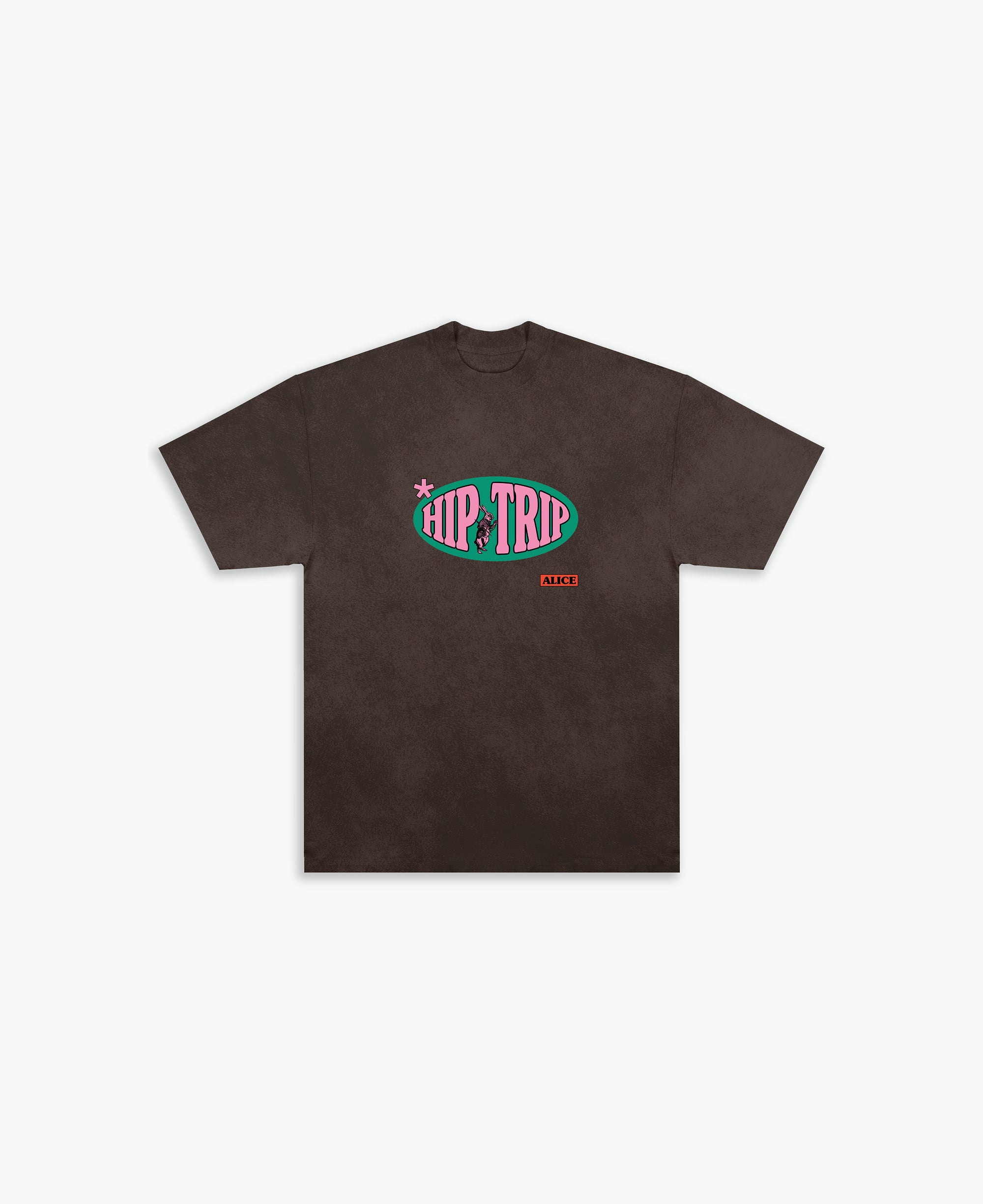 Hip Trip Tee / Brown
