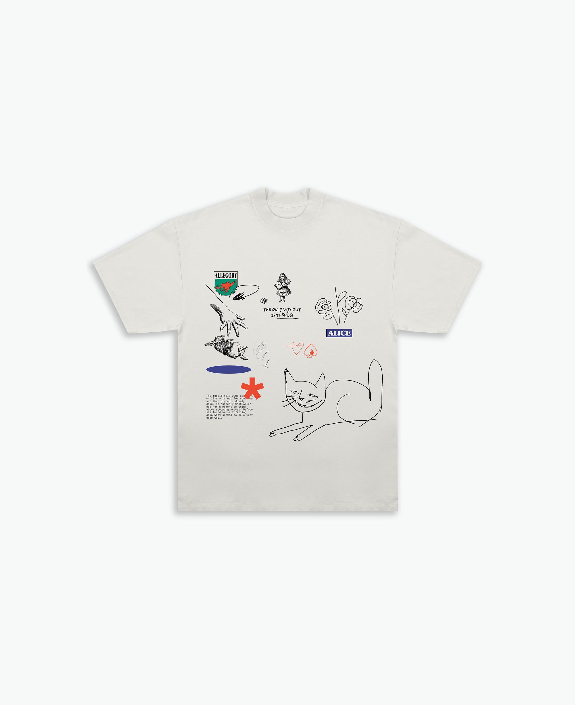 Rabbit Hole Tee / Off White