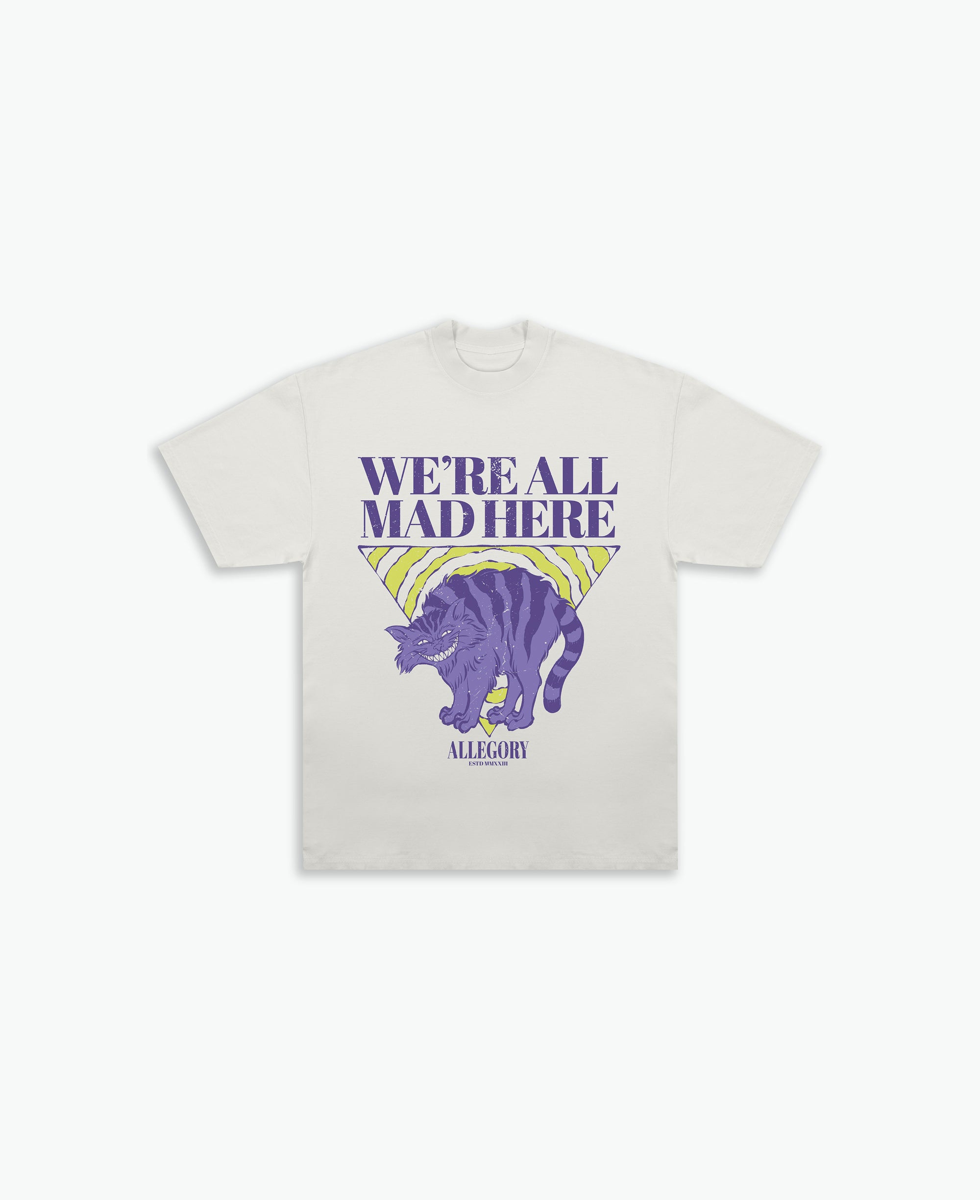 We're All Mad Here Tee / Off White
