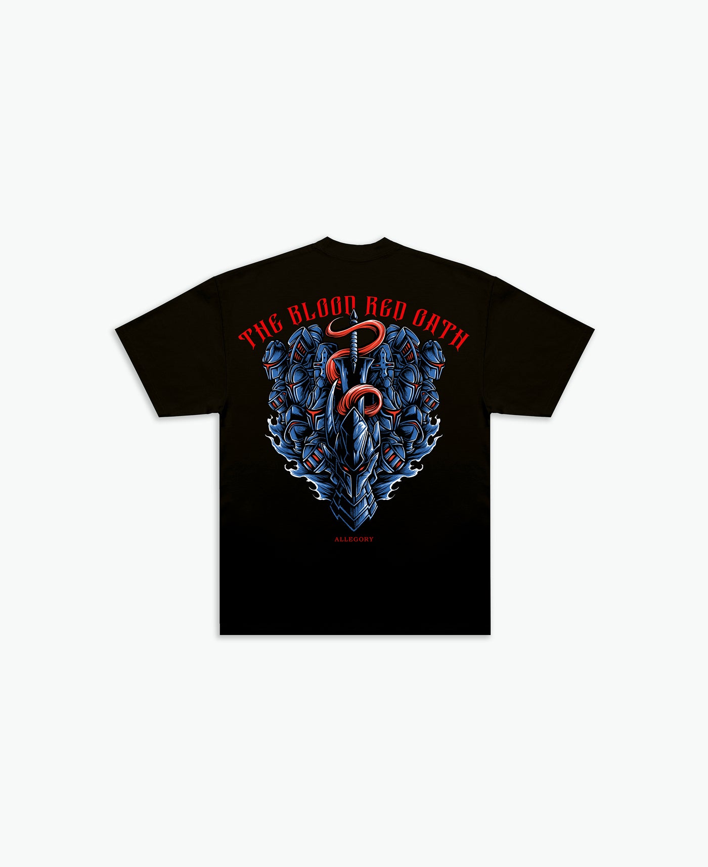 Blood-Red Commander Tee / Black
