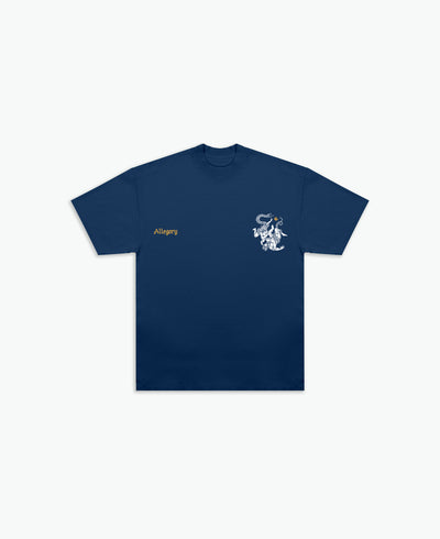 Fall of Man Tee / Navy