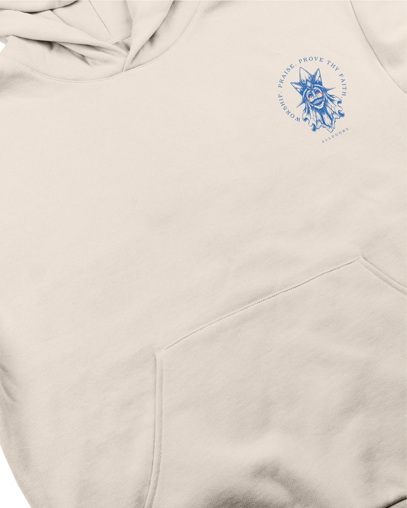 Double Dungeon Architect Hoodie / Cream