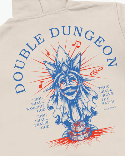 Double Dungeon Architect Hoodie / Cream