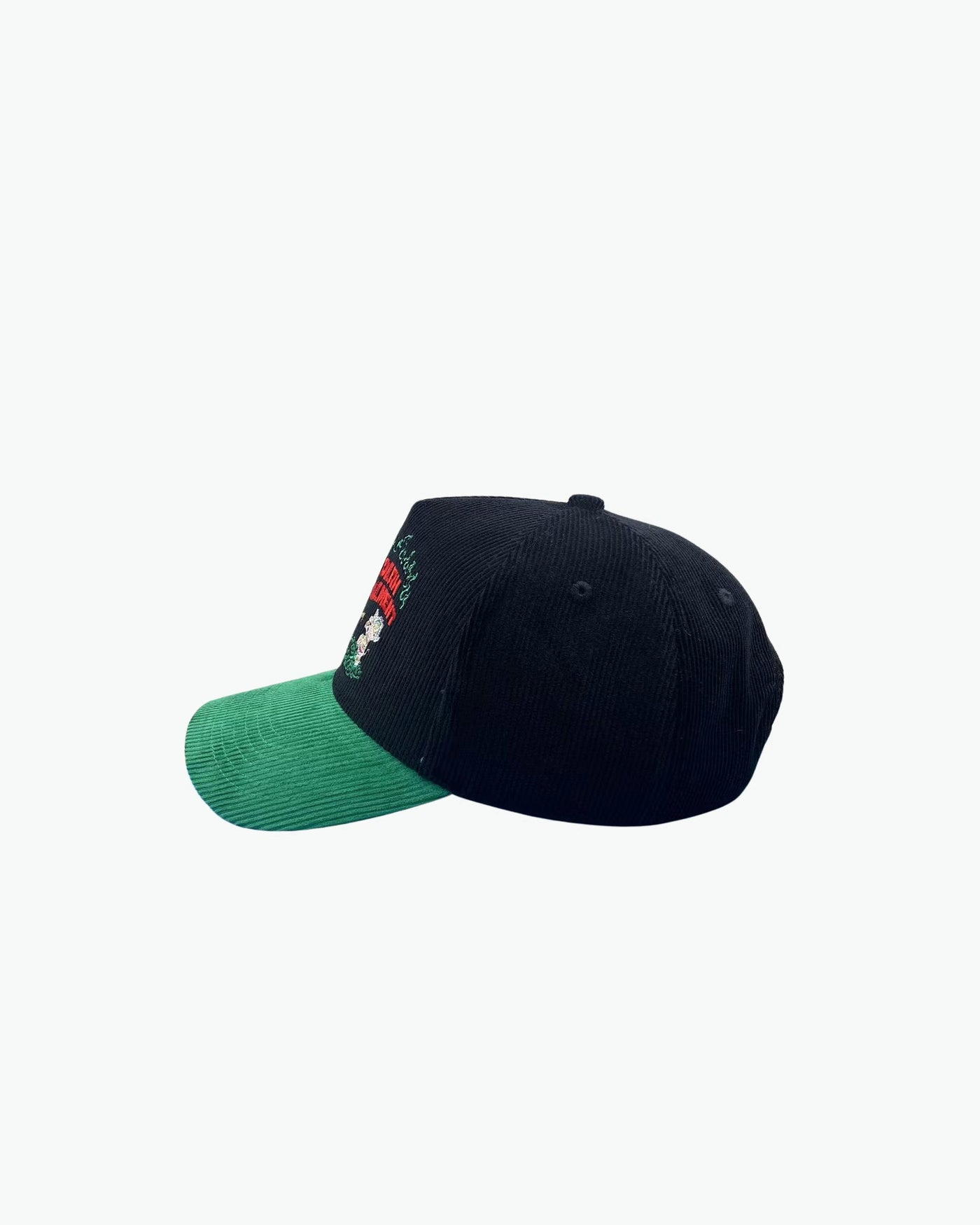 Dark Tournament Premium Corduroy Hat / Black / Green