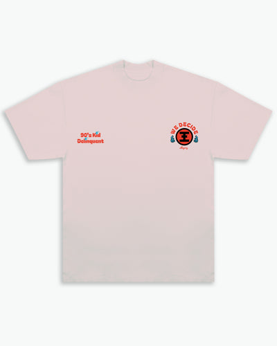 Spirit World Bureaucracy Tee / Vacation Pink