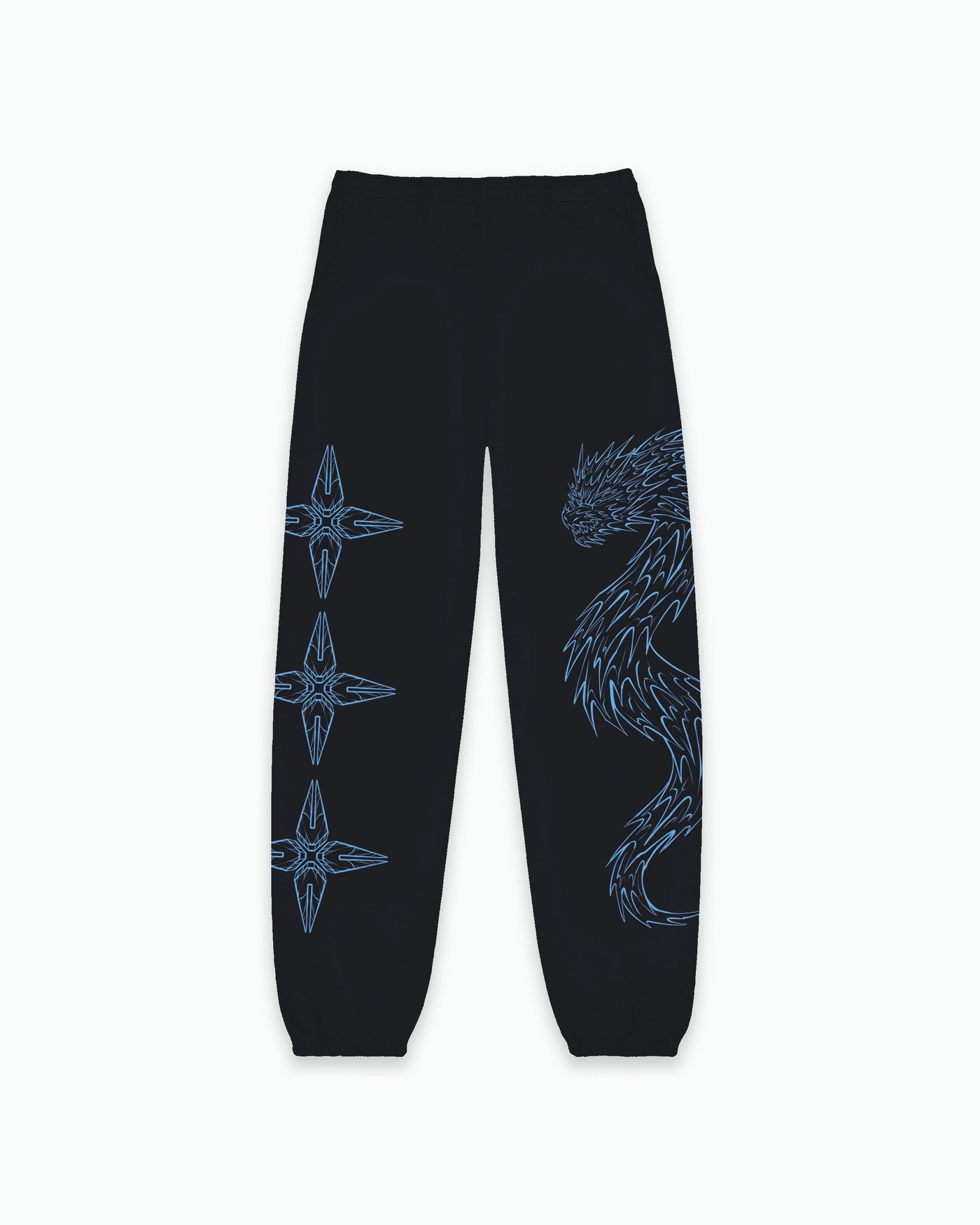 Sit Upon the Frozen Heavens Sweatpants / Washed Black