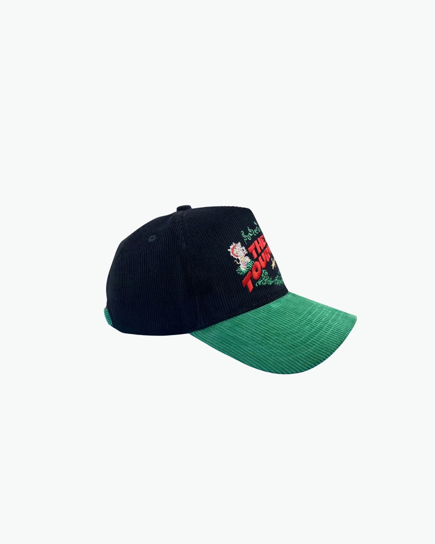 Dark Tournament Premium Corduroy Hat / Black / Green