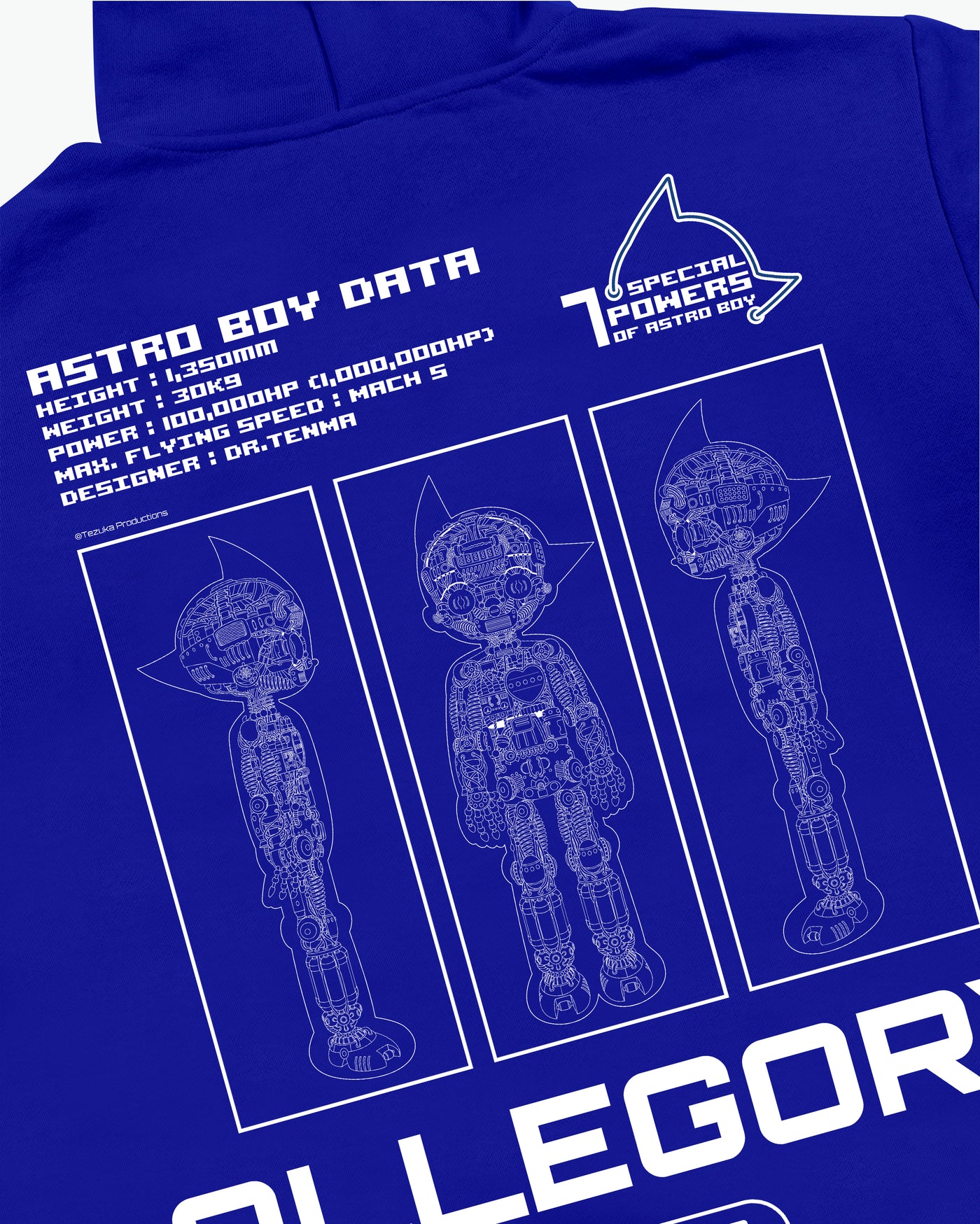 Hero In A New Age Hoodie For Astro Boy / Cobalt Blue