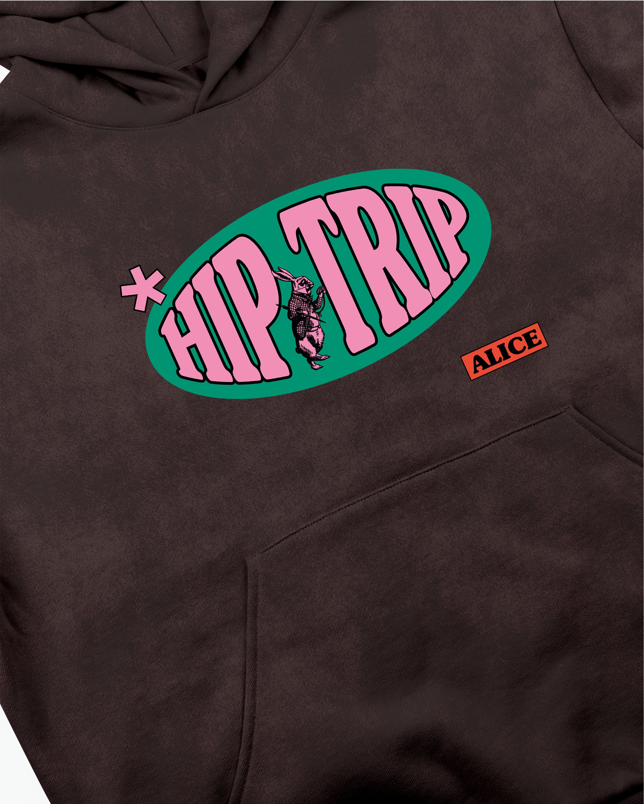 Hip Trip Hoodie / Brown-2