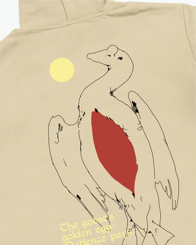 Golden Goose Hoodie / Washed Gold