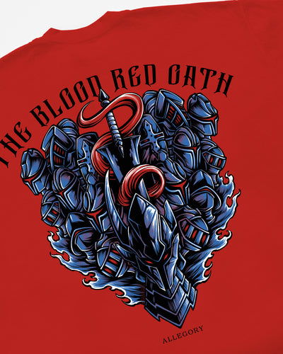 Blood-Red Commander Tee / Red