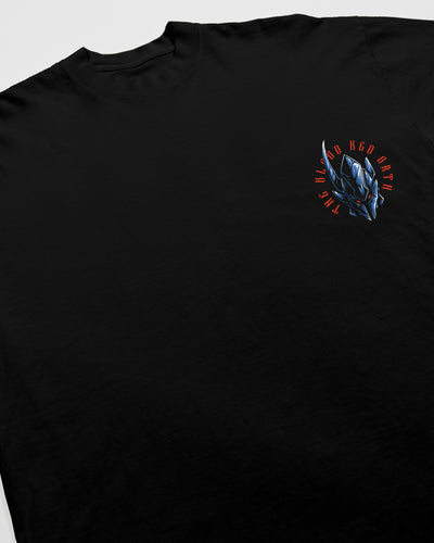 Blood-Red Commander Tee / Black