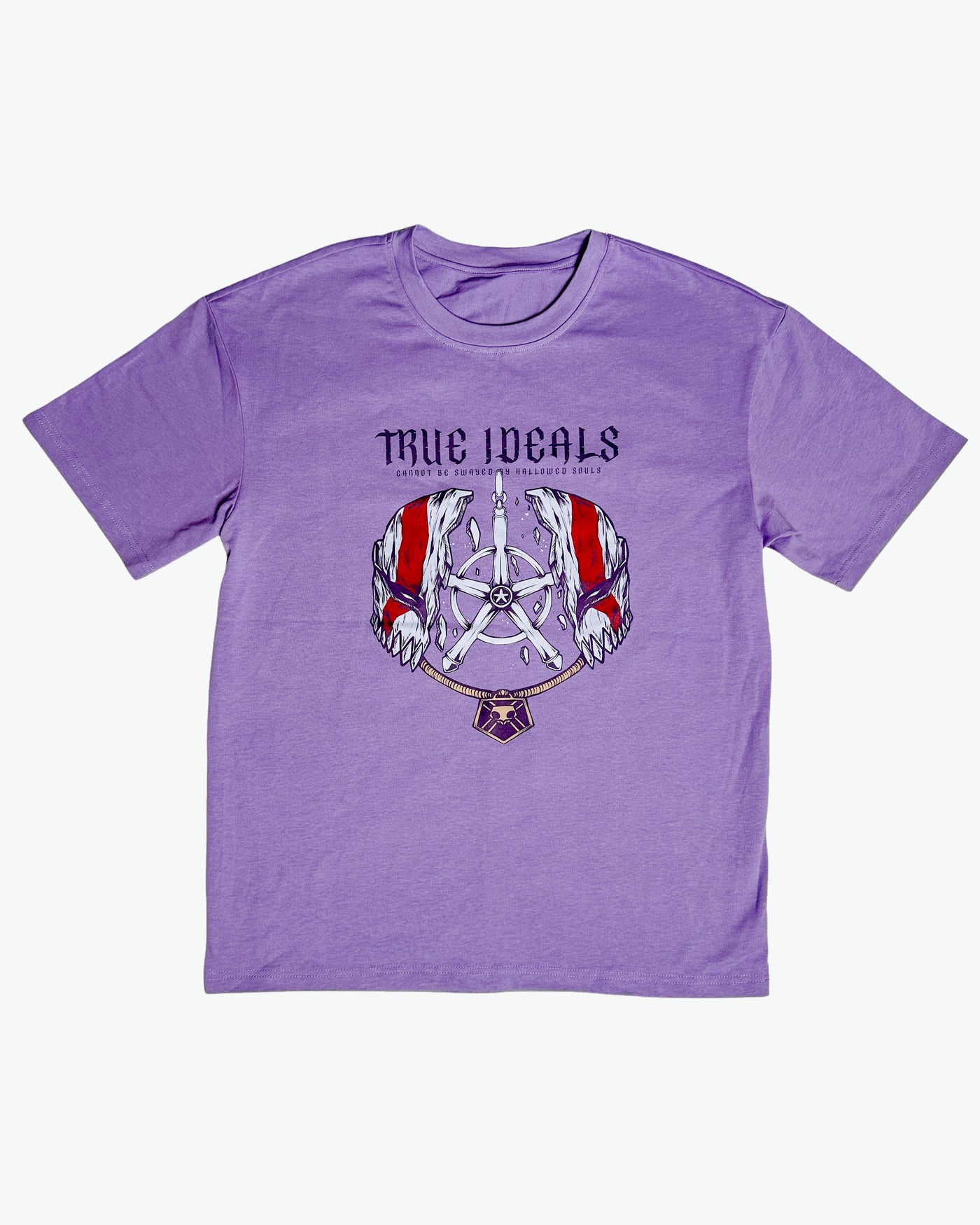 Oversized True Ideals Uryu T-Shirt / Purple