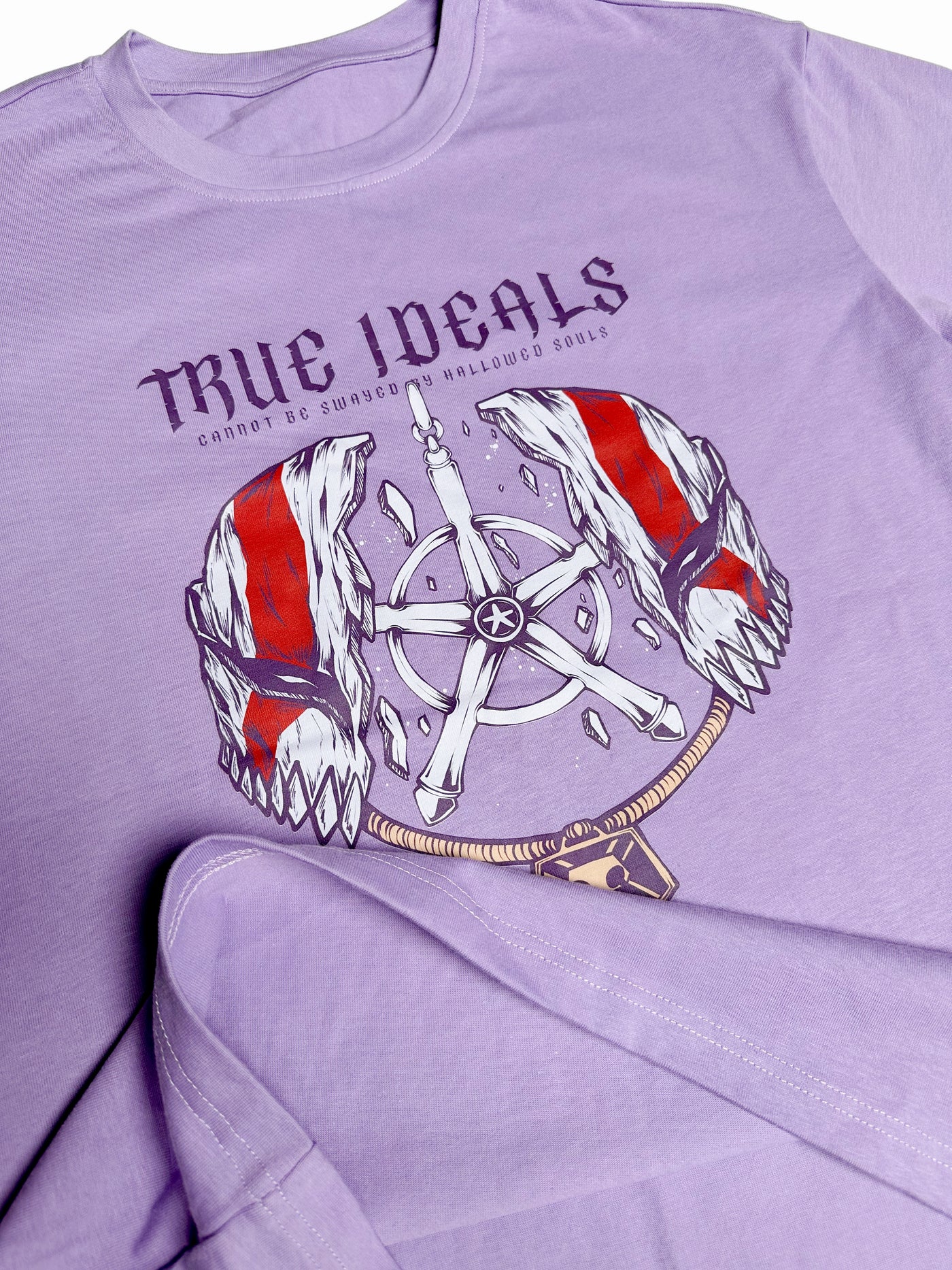 Oversized True Ideals Uryu T-Shirt / Purple