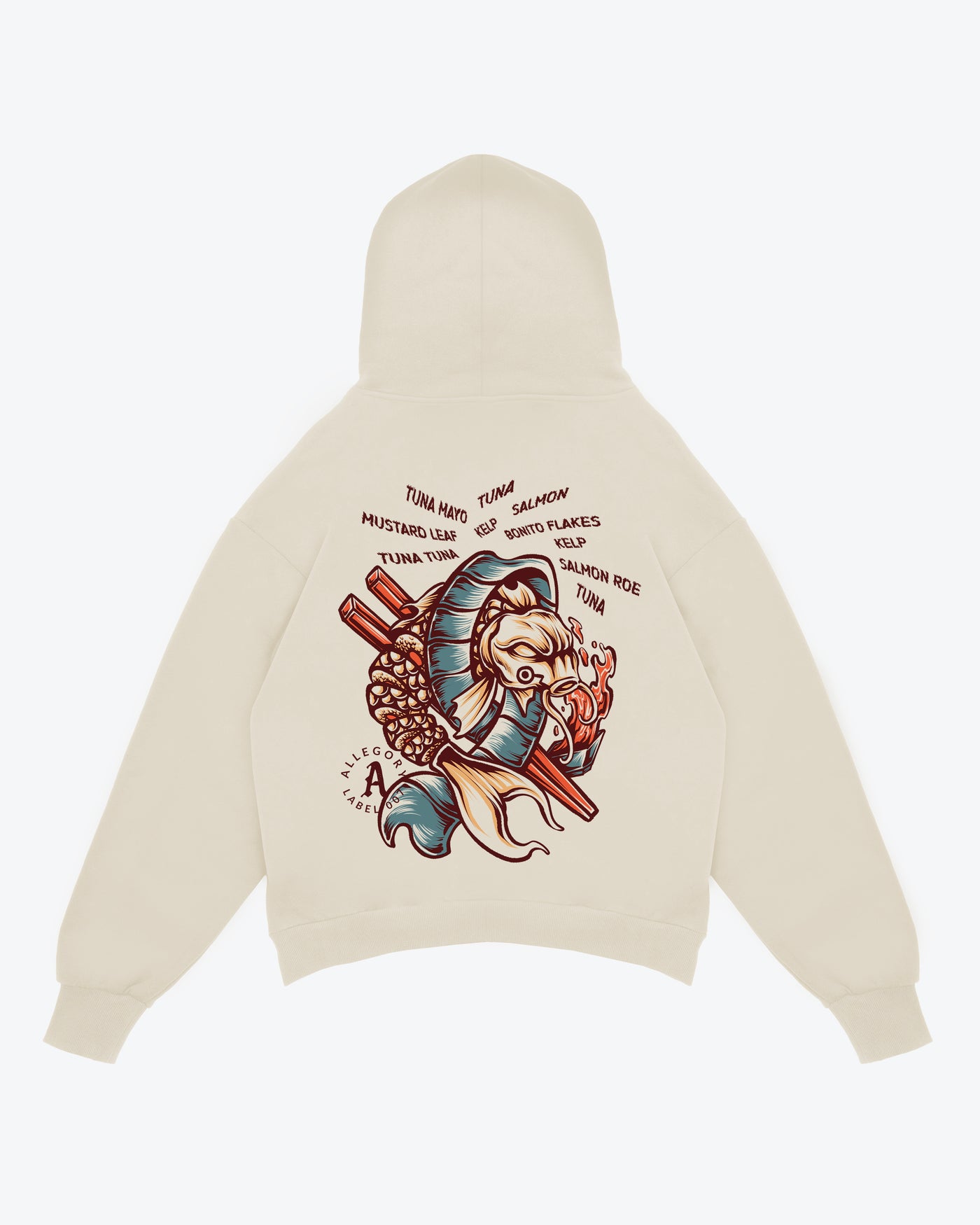 Tuna Tuna Hoodie / Cream