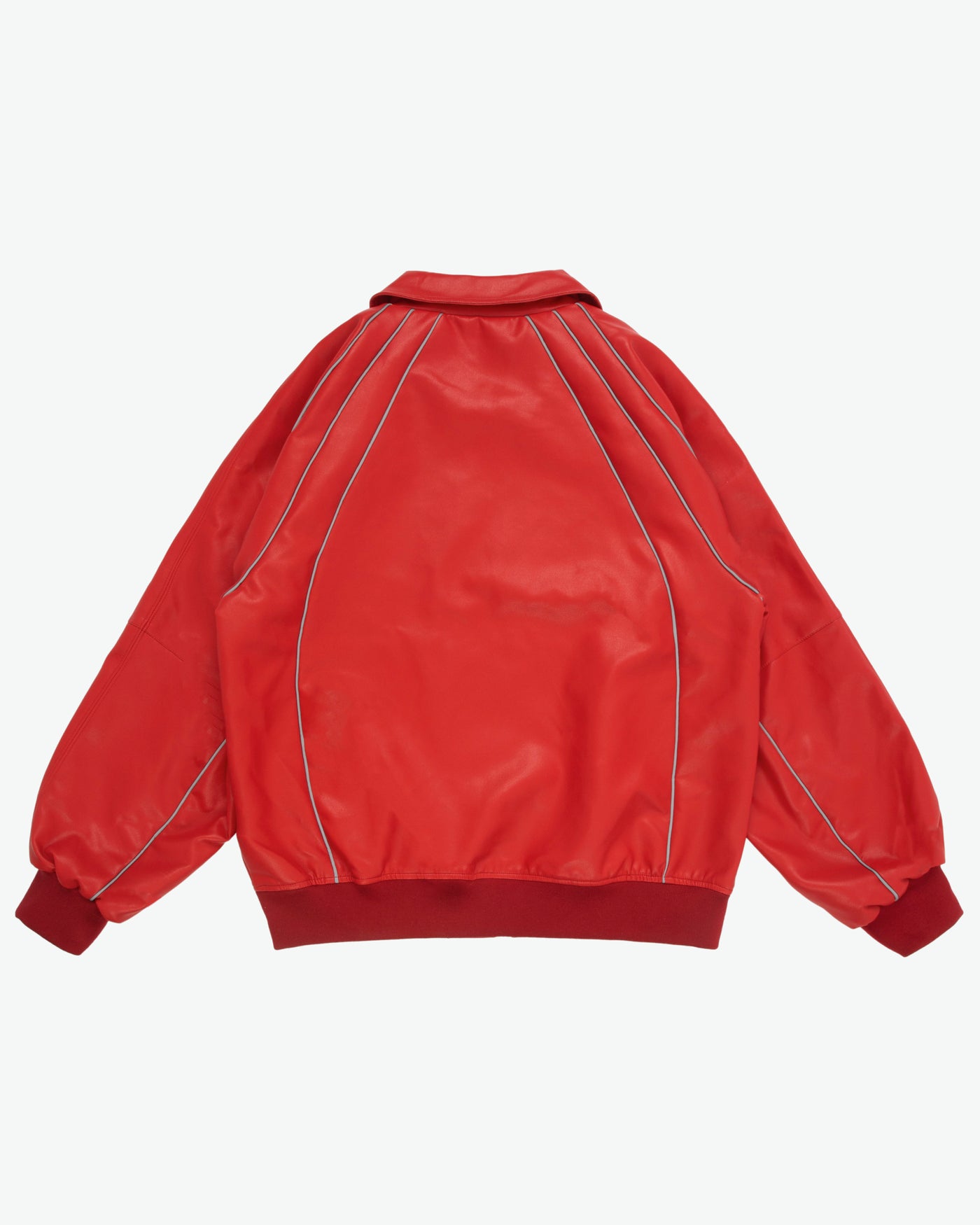 Voyager Leather Jacket / Red