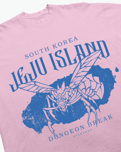Jeju Island Tee / Vacation Pink