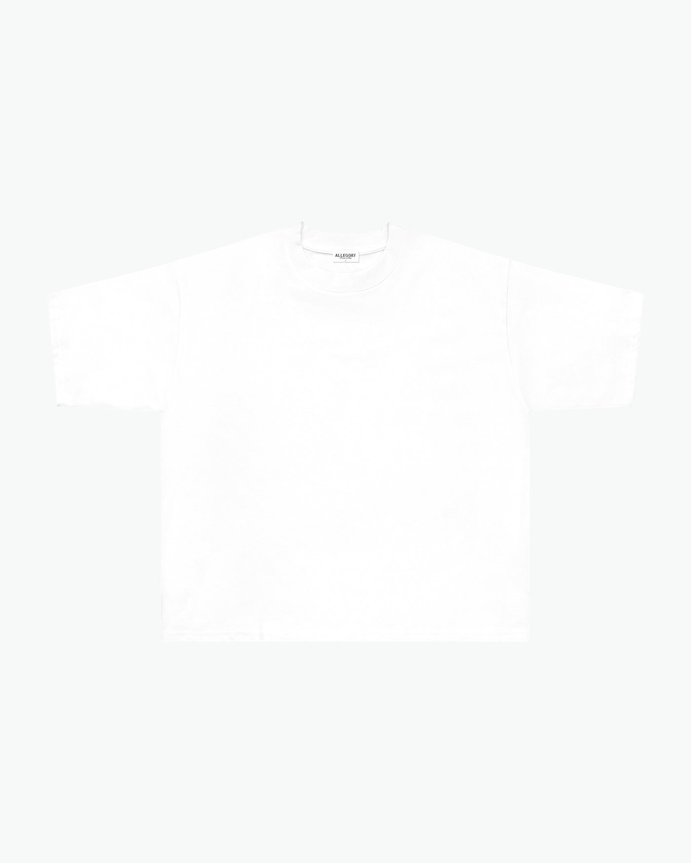 Join The Network Heavyweight Cropped Fit Tee / White