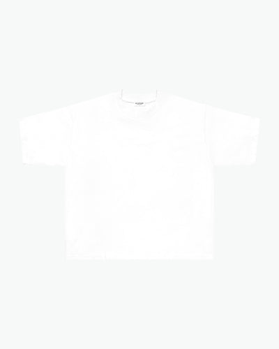 Join The Network Heavyweight Cropped Fit Tee / White