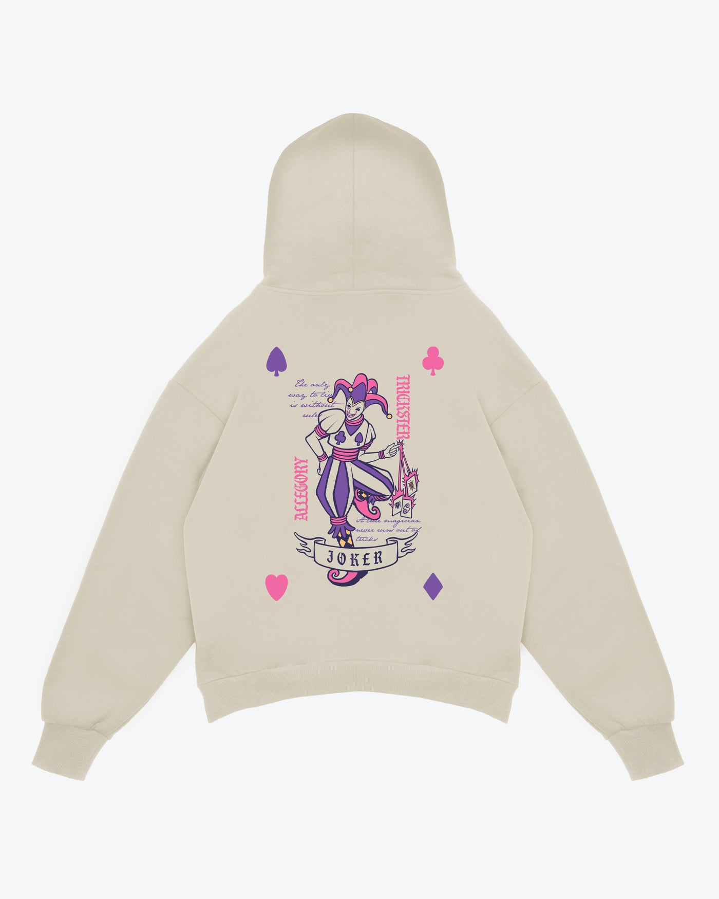 The Joker Hoodie / Cream