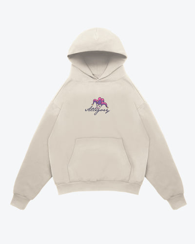 The Joker Hoodie / Cream