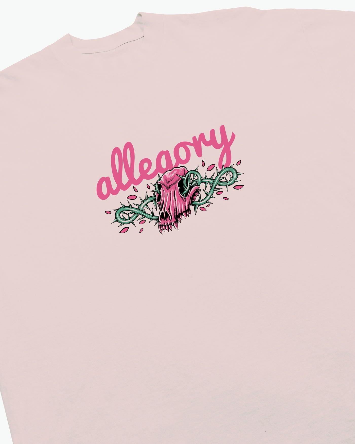 Rose Whip Tee / Pale Pink