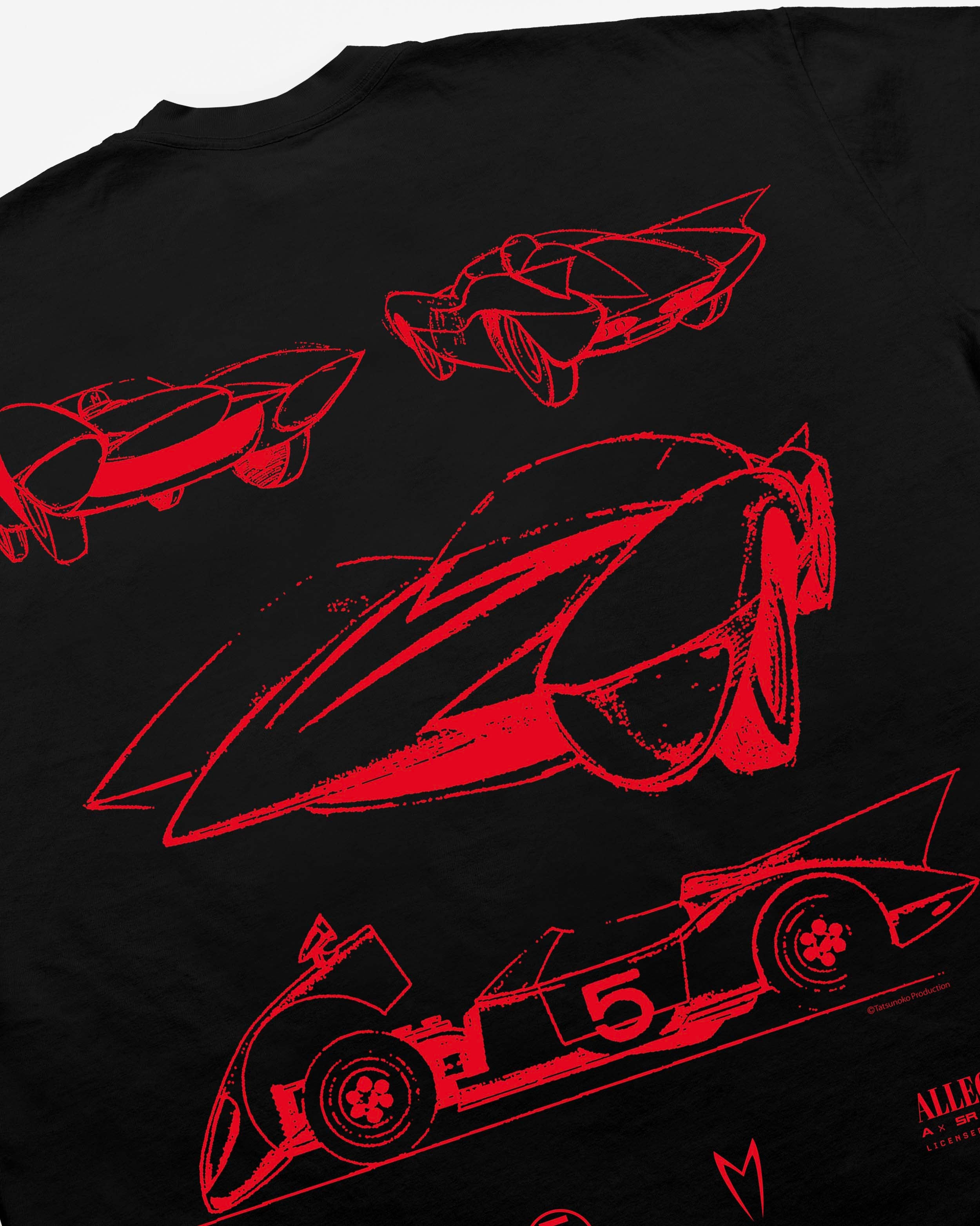 Mach 5 Sketches For Speed Racer™ Tee / Black-3