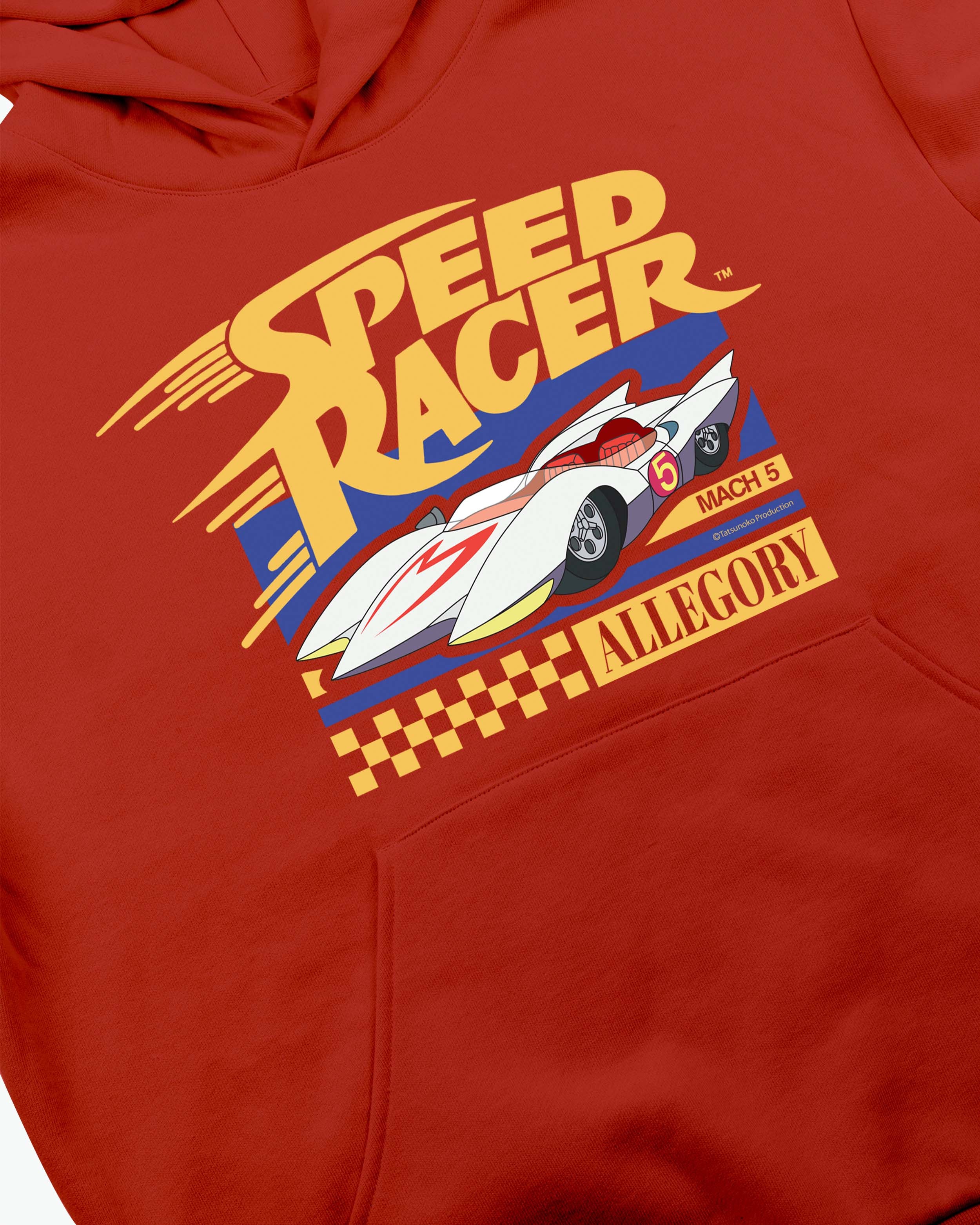 Mach 5 For Speed Racer™ Speed Hoodie / Red-3