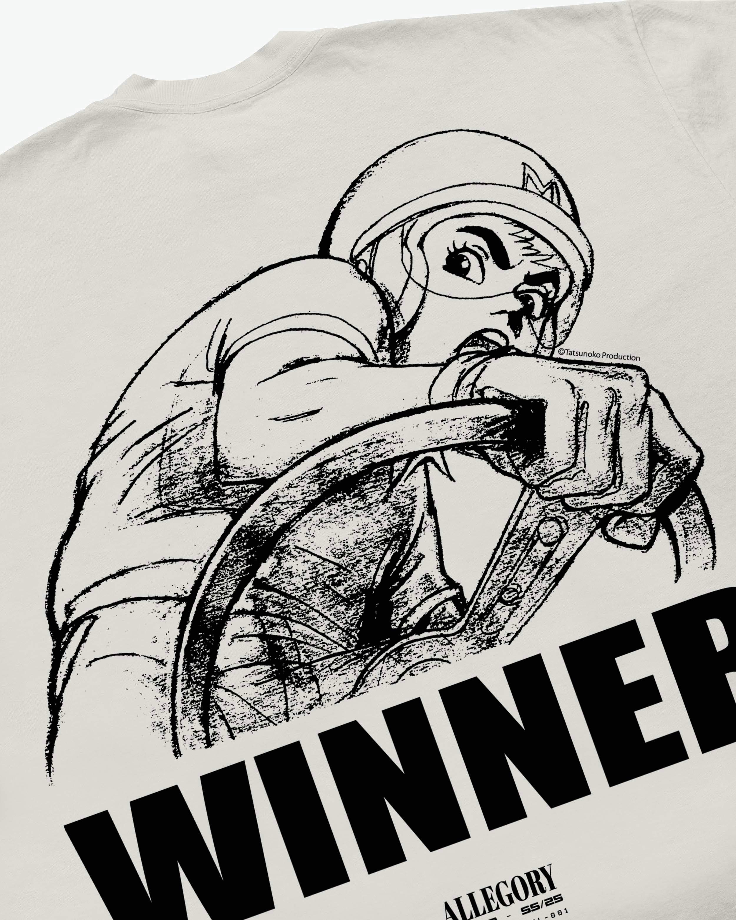 Winner For Speed Racer™ Tee / Off White-3