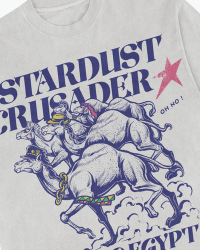 Stardust Crusaders In Egypt, Circa 1989 Long Sleeve Tee / Off White