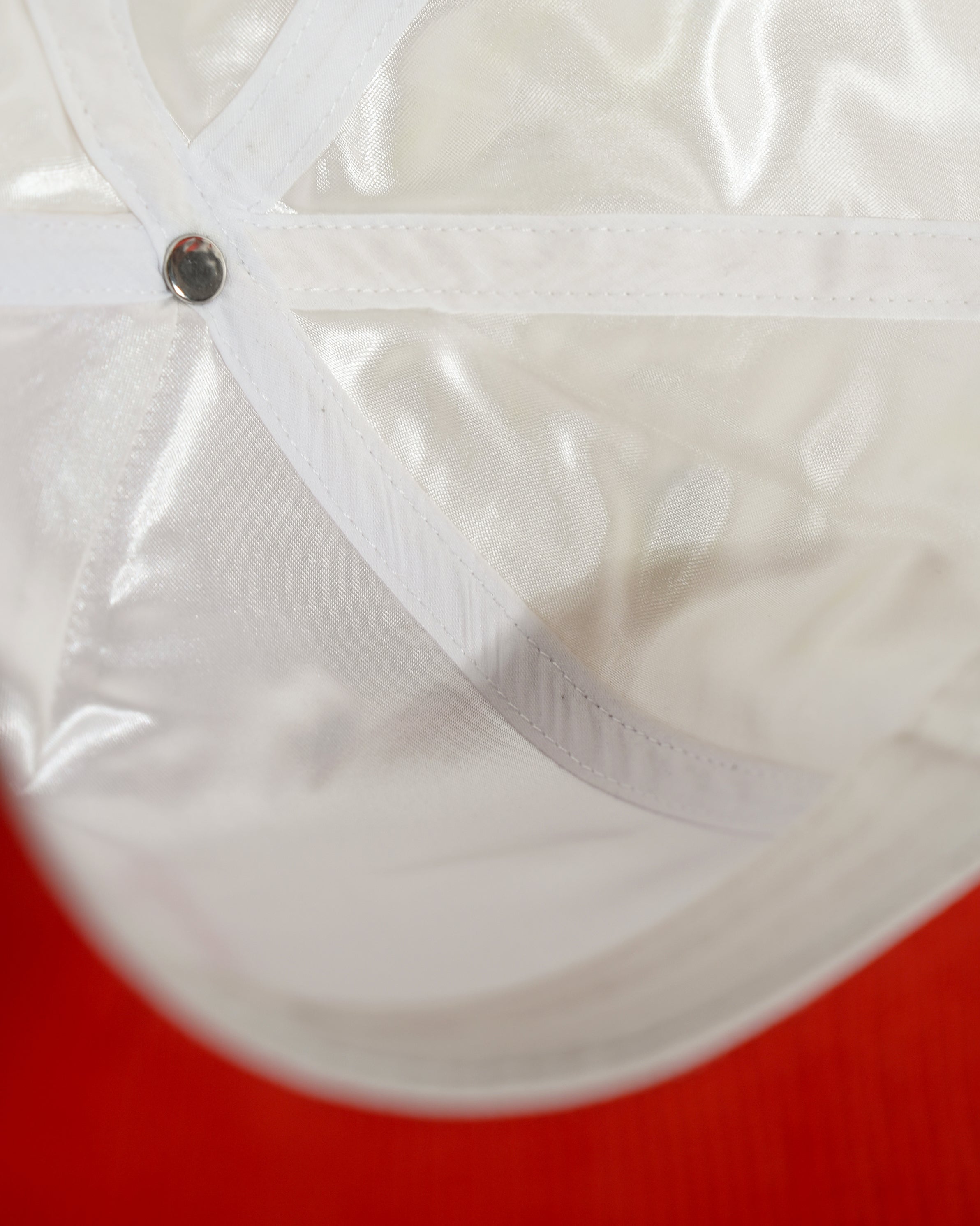 Mach 5 Symbol Premium Corduroy Hat For Speed Racer™ / Cream / Burnt Orange-6