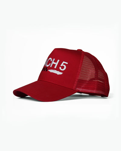 Mach 5 Premium Trucker Hat For Speed Racer™ / Red