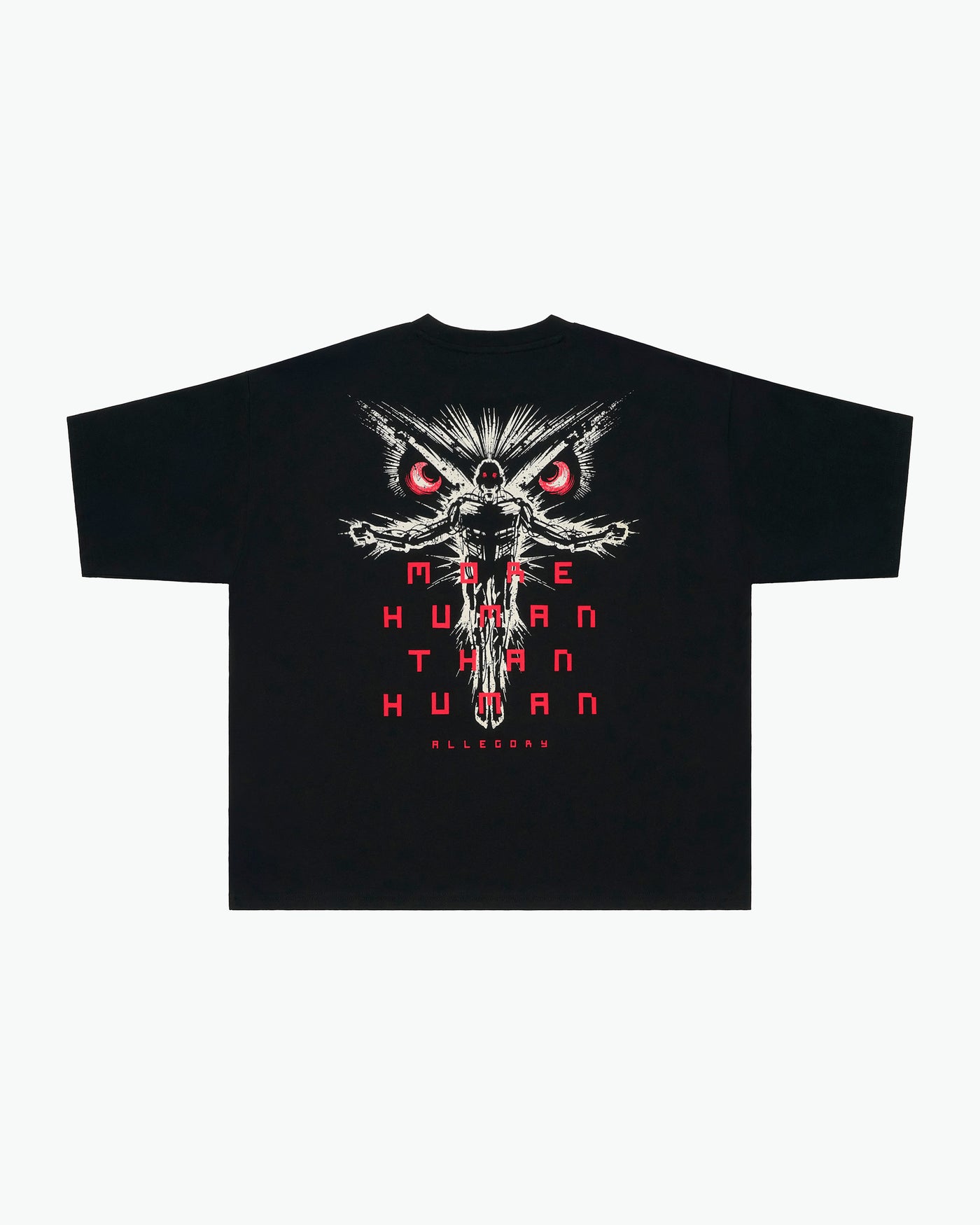 More Than Human Heavyweight Tee / Black