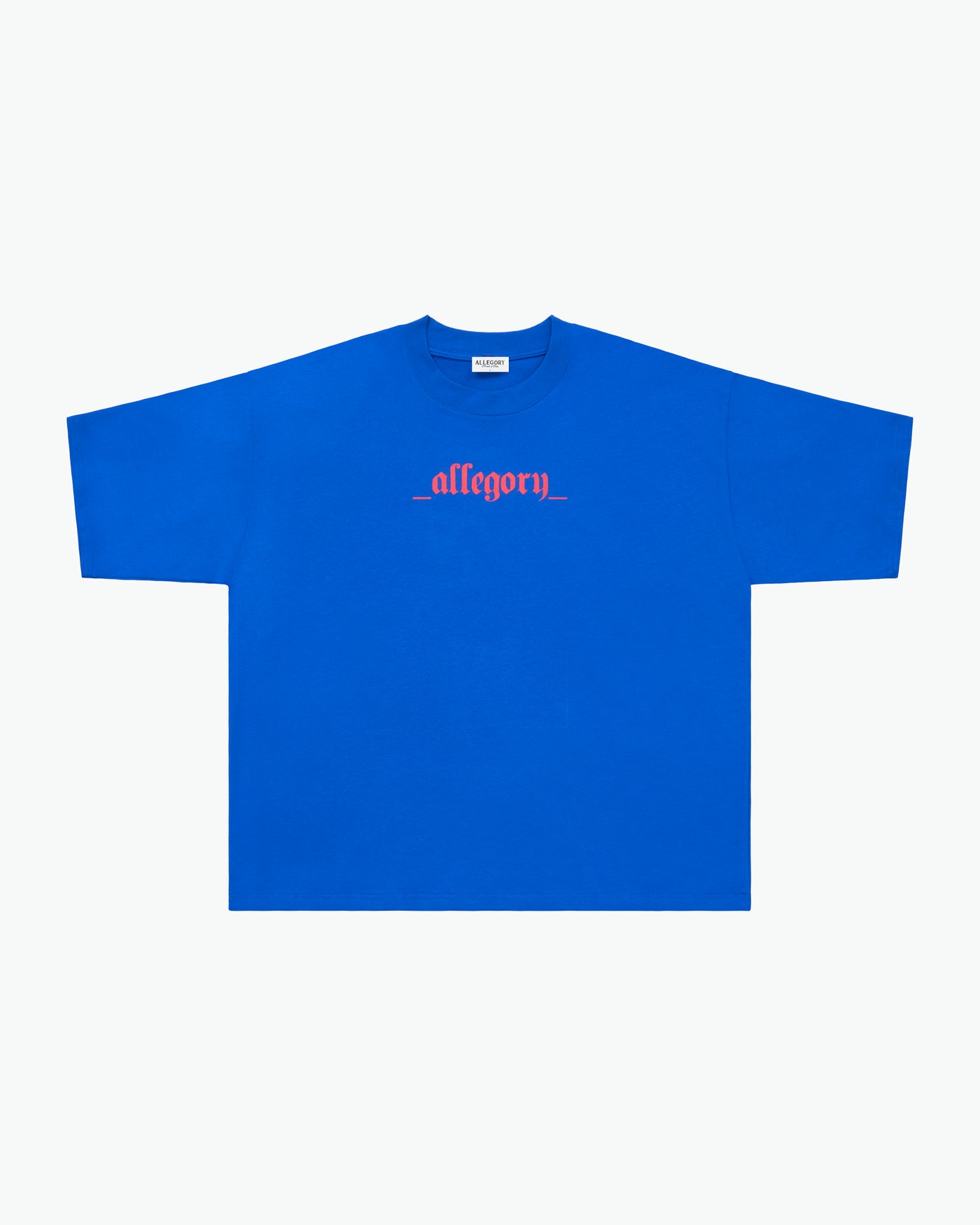 No Longer Human Heavyweight Cropped Fit Tee / Blue