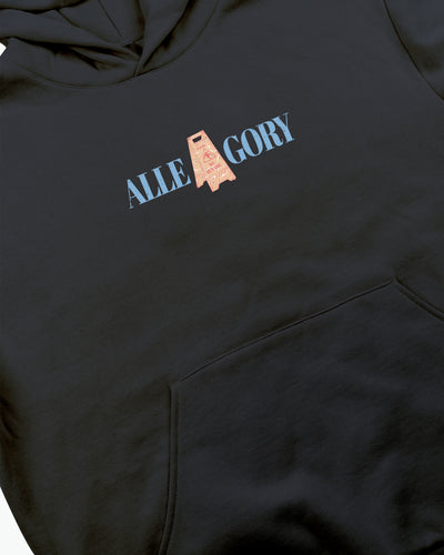 "No Running" Hoodie / Charcoal