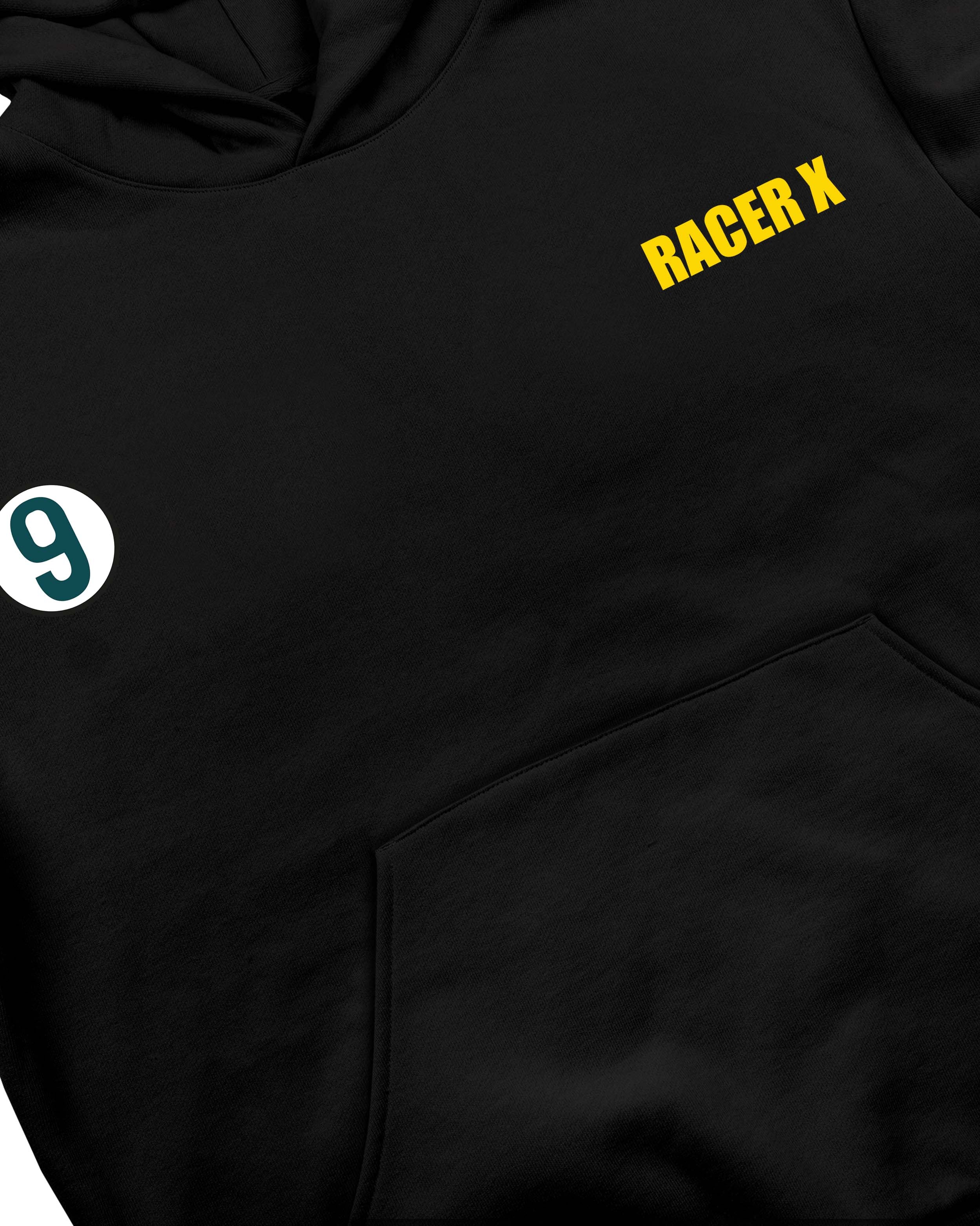 Car No.9 For Speed Racer™ Hoodie / Black-4
