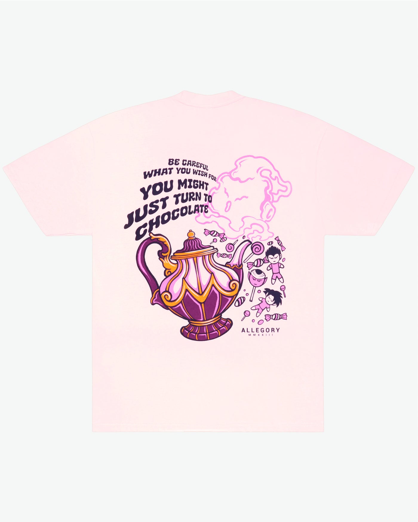 Genie ℳ𝒶𝒿𝒾𝓃 Buu Heavyweight Tee / Pink