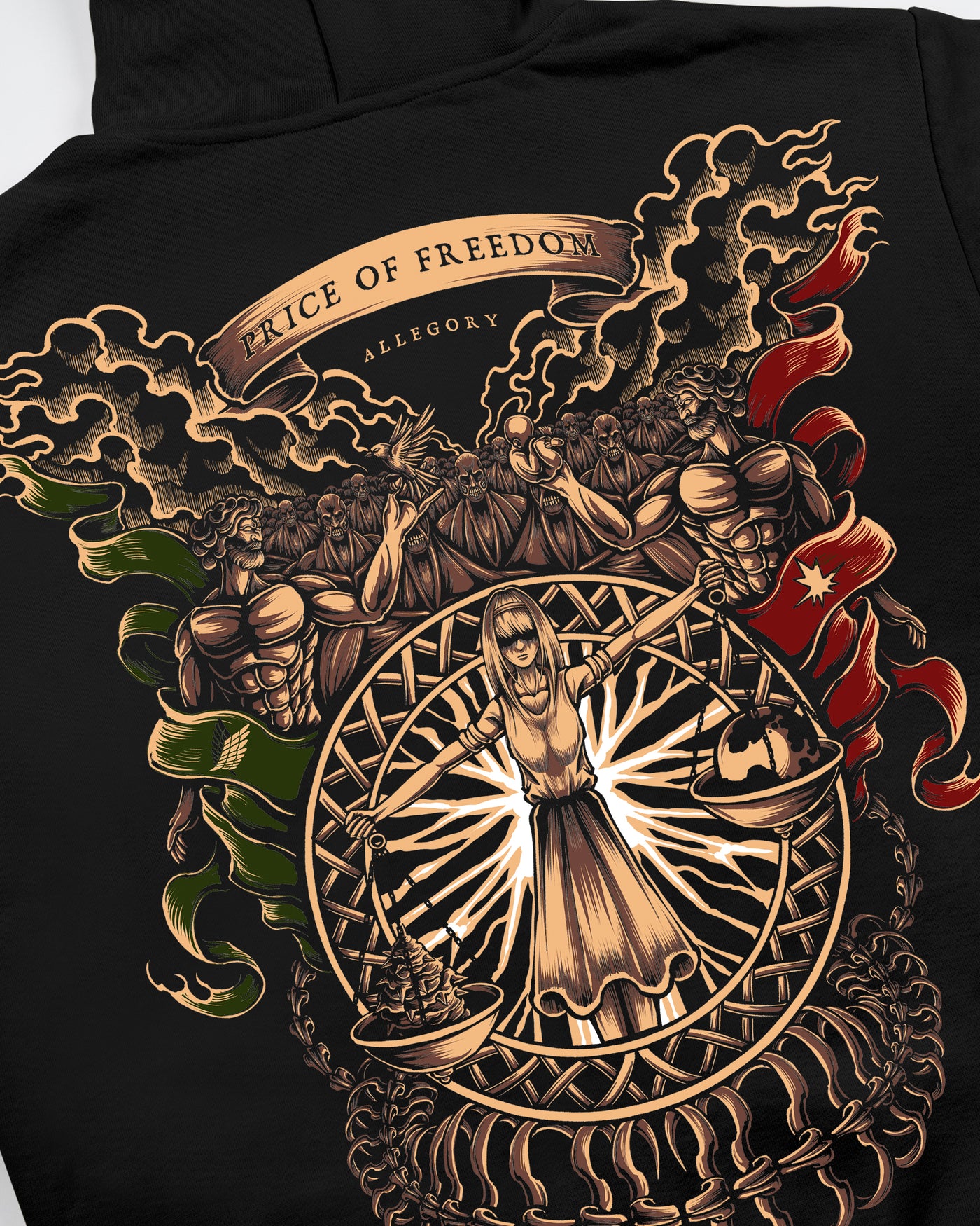 Price Of Freedom Hoodie / Black
