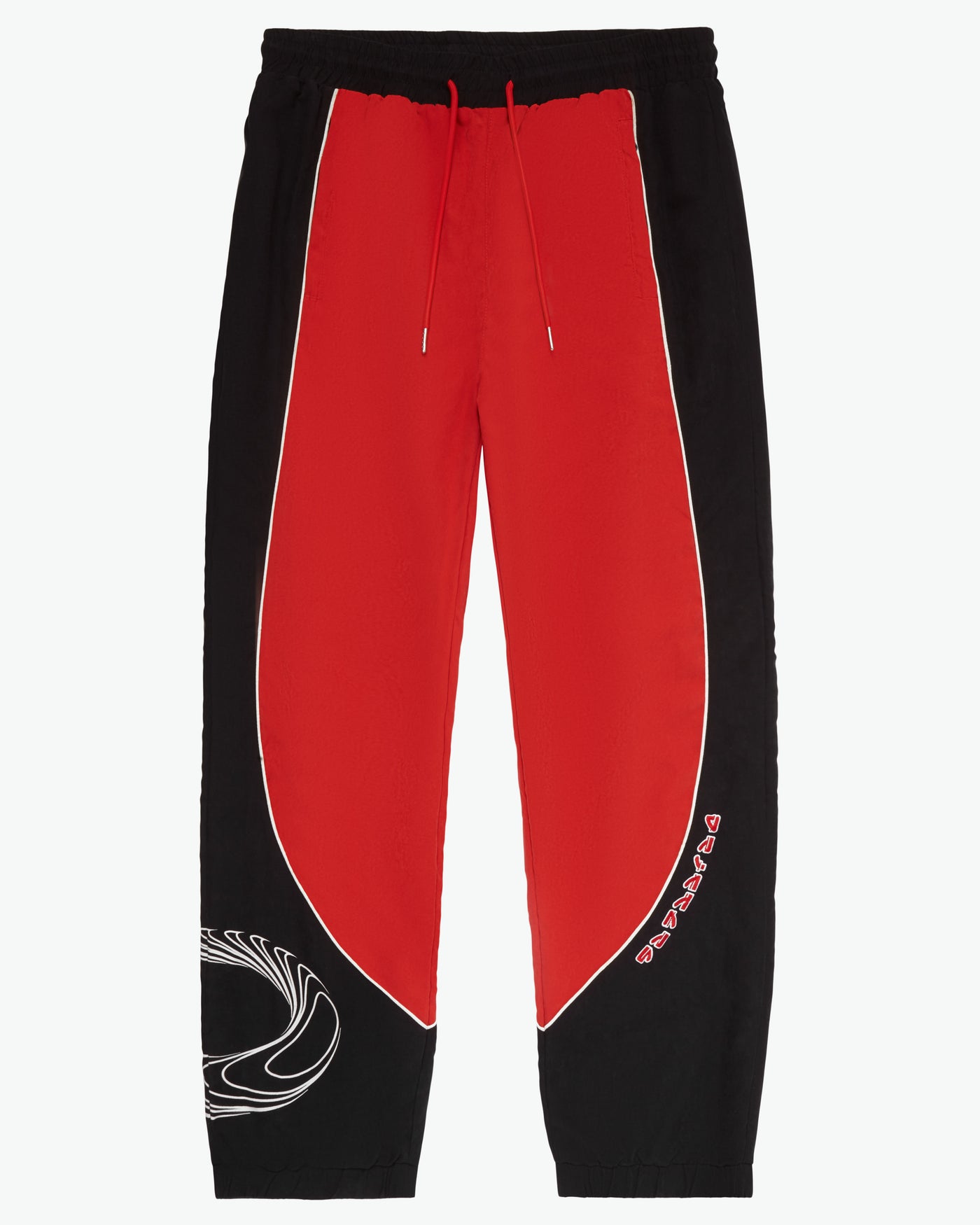 NeoTokyo Track Pants / Red / Black