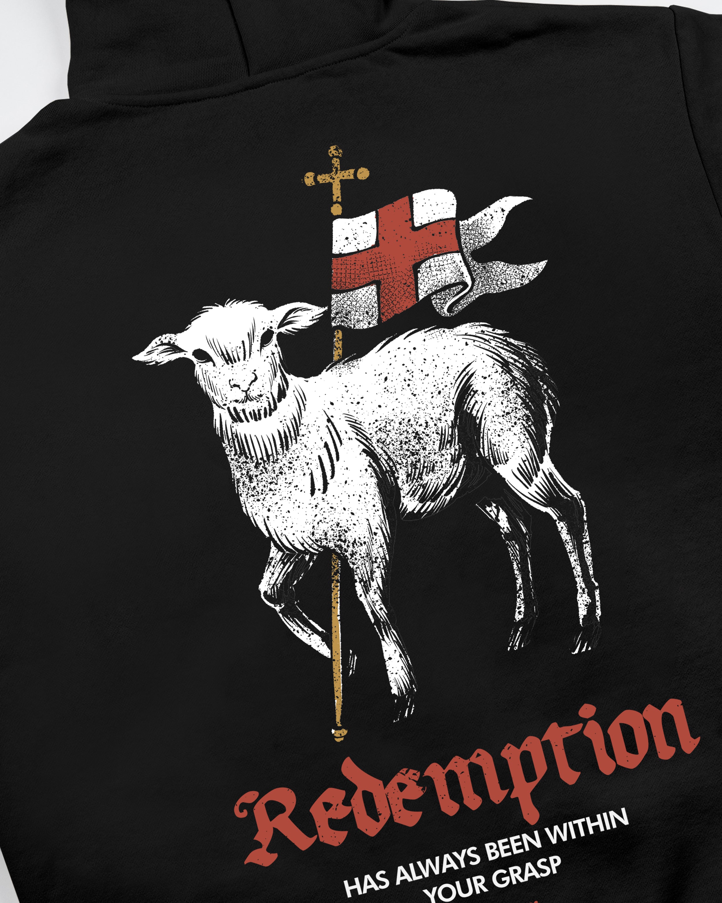 Redemption Hoodie / Black-3