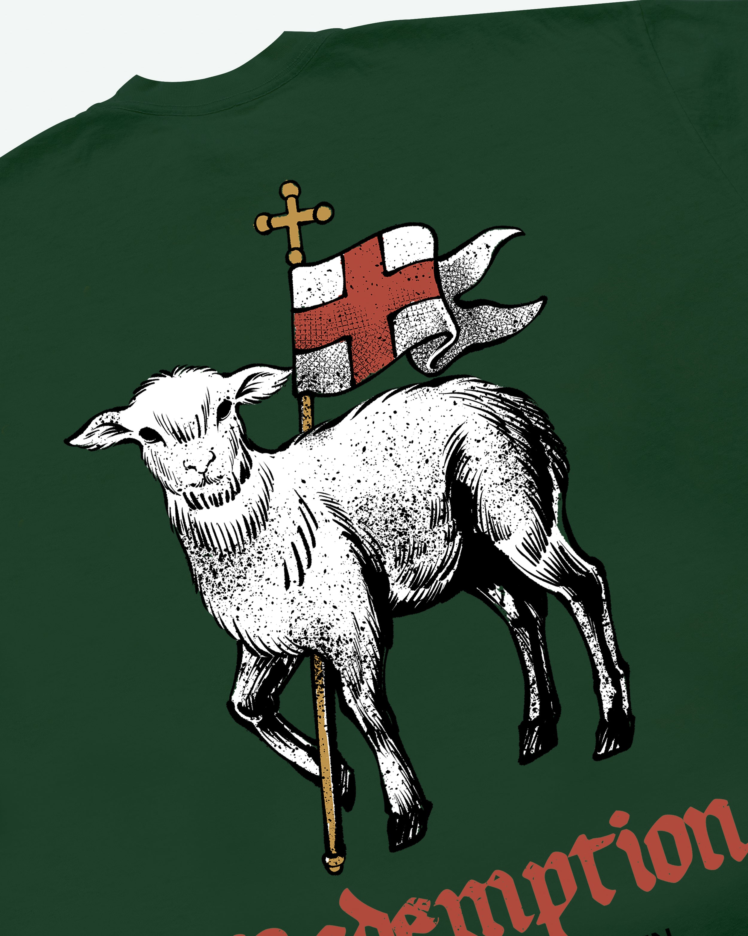 Redemption Tee / Green-4