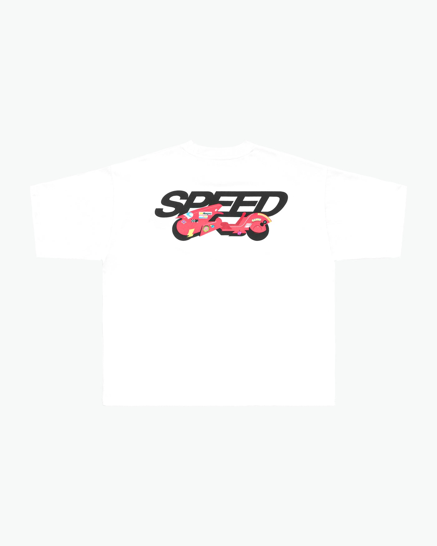 Speed Heavyweight Cropped Fit Tee / White