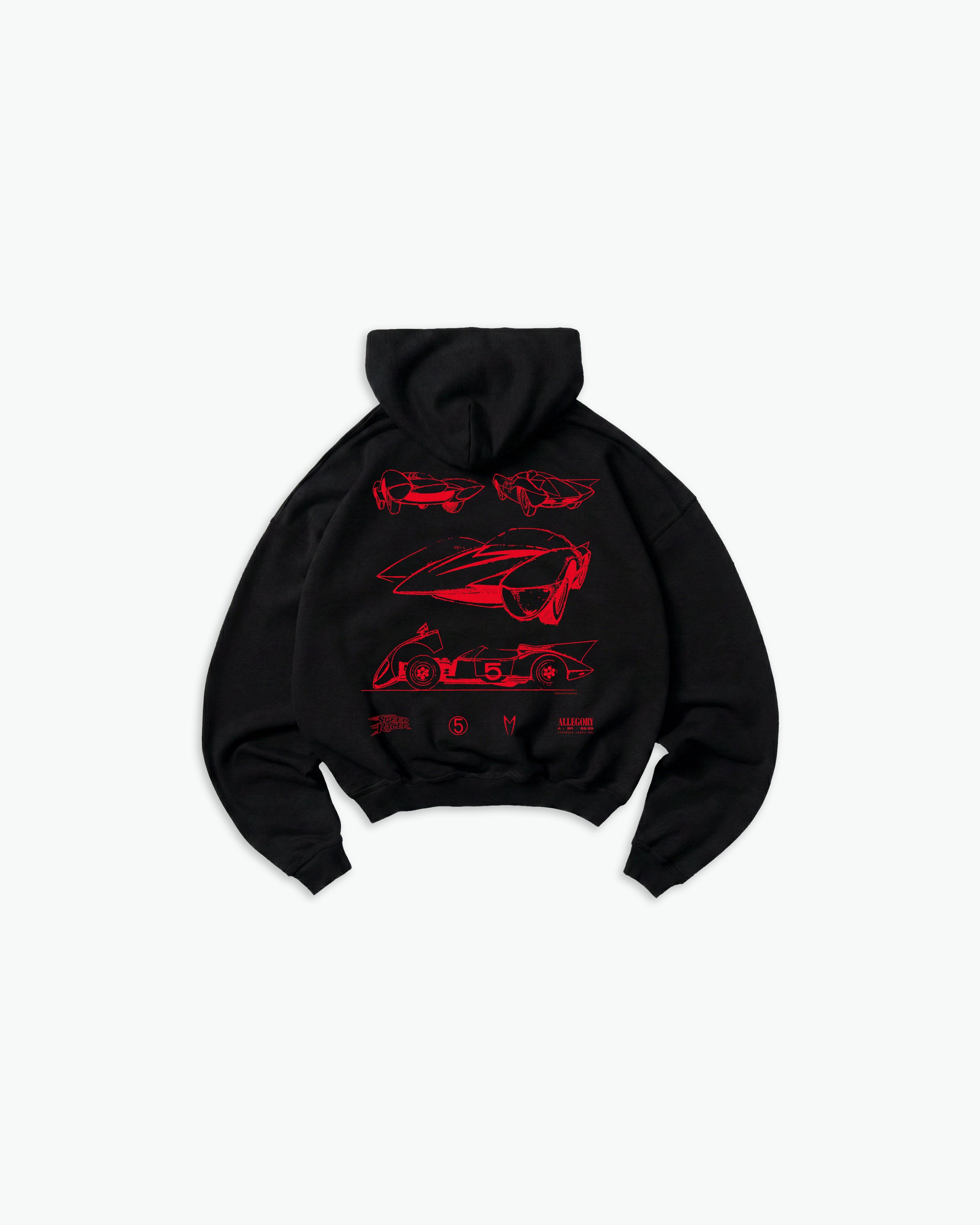 Mach 5 Sketches For Speed Racer™ Hoodie